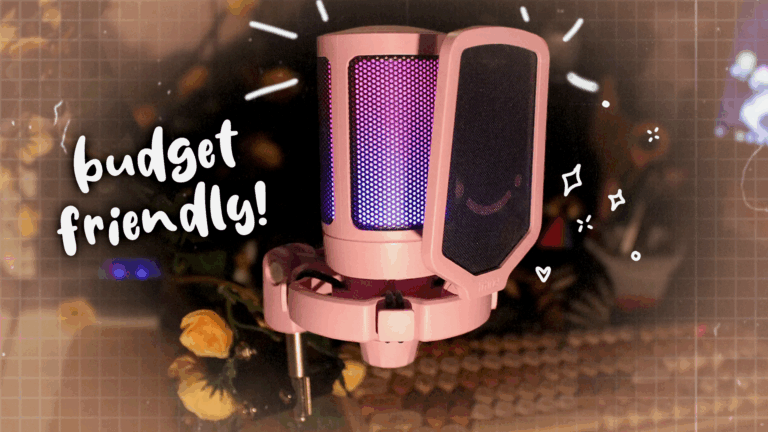 is this the cutest streamer mic ever? FIFINE A6T review