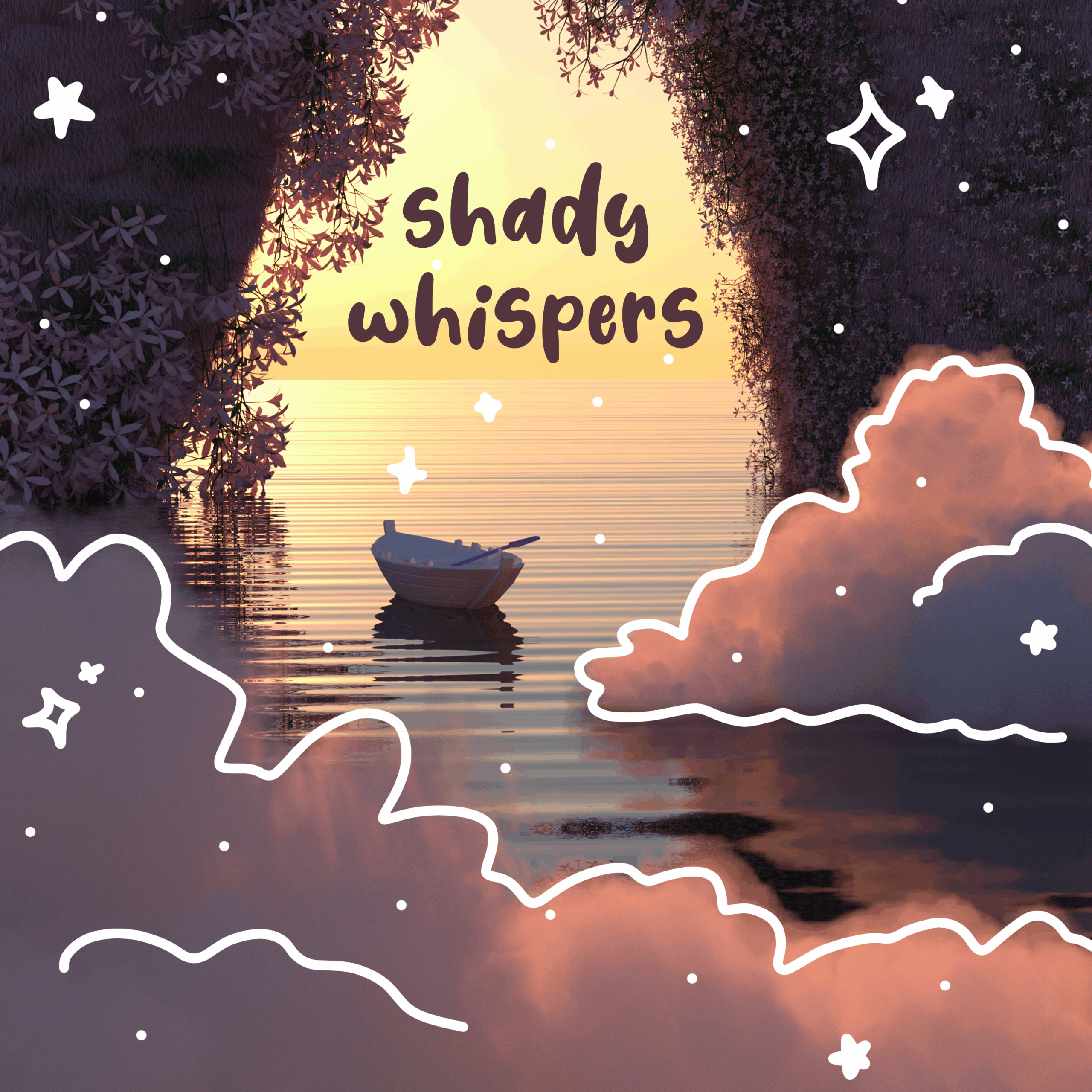 shady whispers podcast artwork