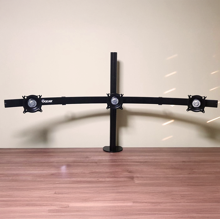 Monitor Stand: ECHOGEAR 3 Monitor Desk Stand