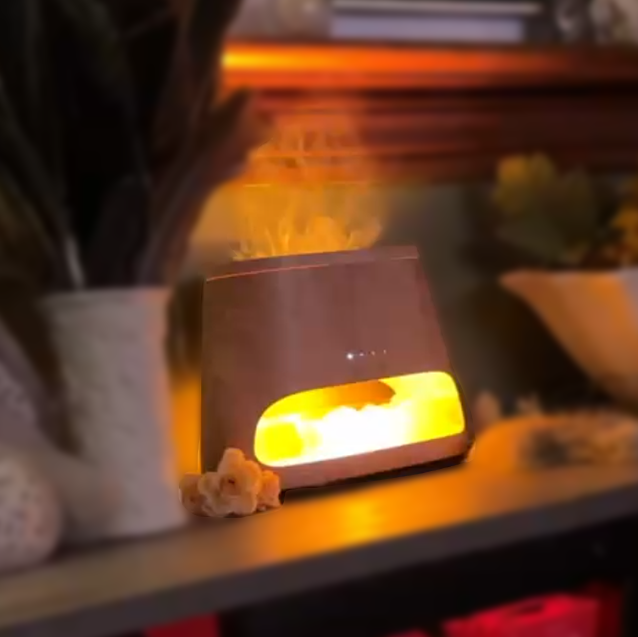 SALT LAMP: Aromatherapy Diffuser Cool Mist Humidifier