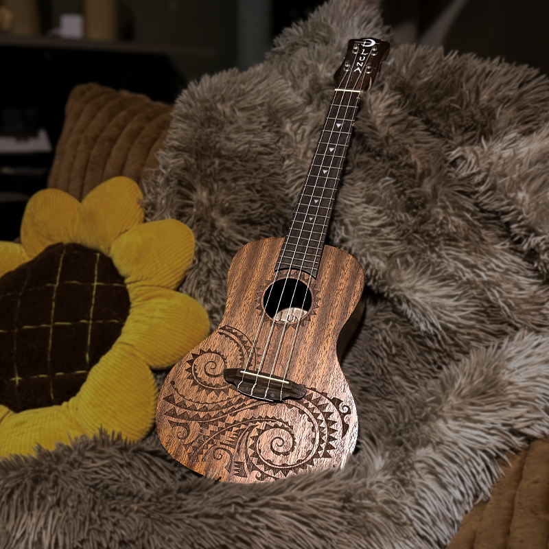 UKULELE: Luna Tat Mahogany Concert Uke